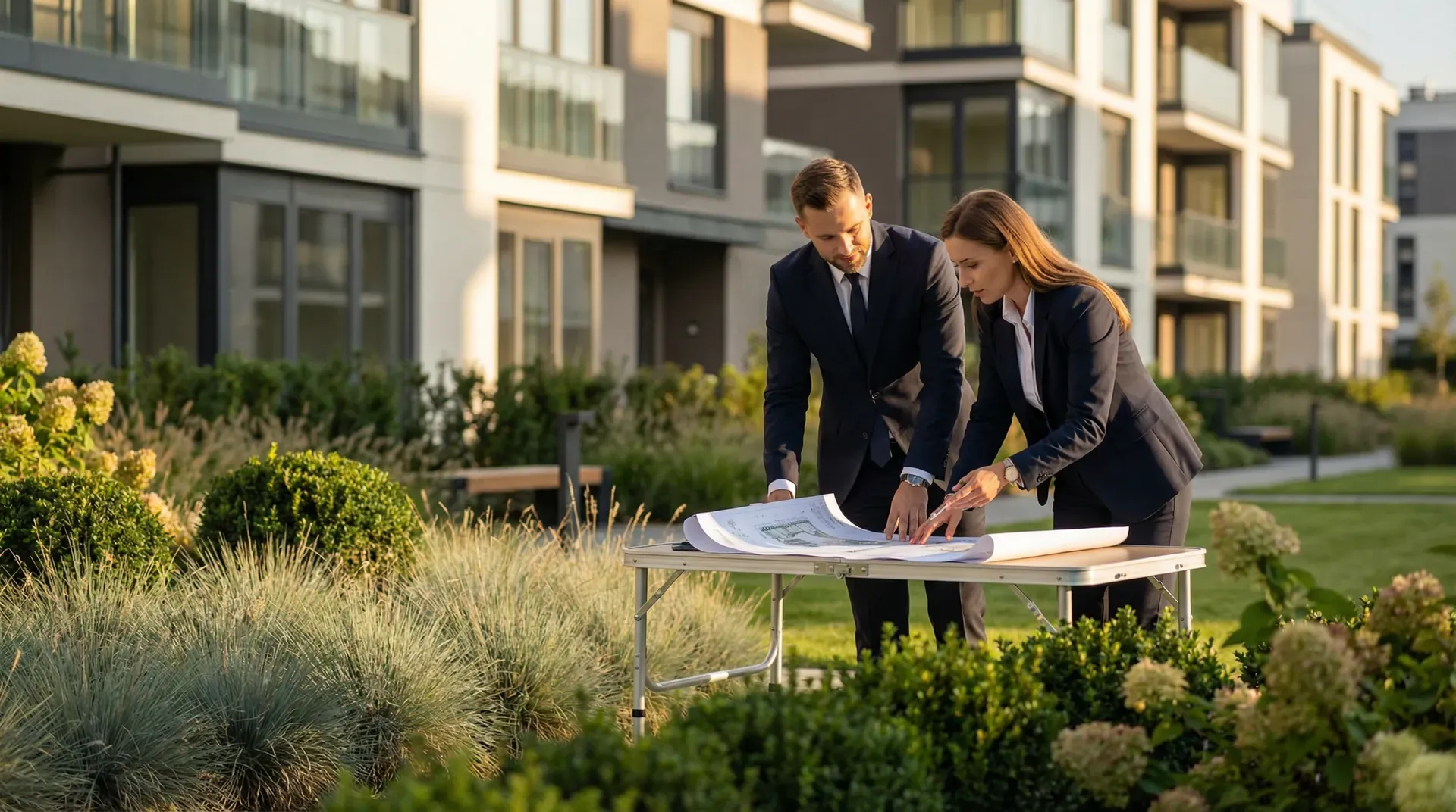 Profesjonalne spotkanie biznesowe — współpraca B2B z deweloperami i architektami