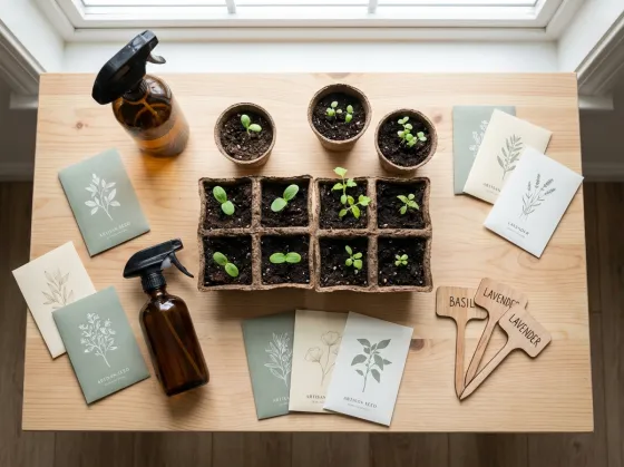 Rozsada pomidorów i papryki pod lampą LED — prawidłowy siew nasion w domu