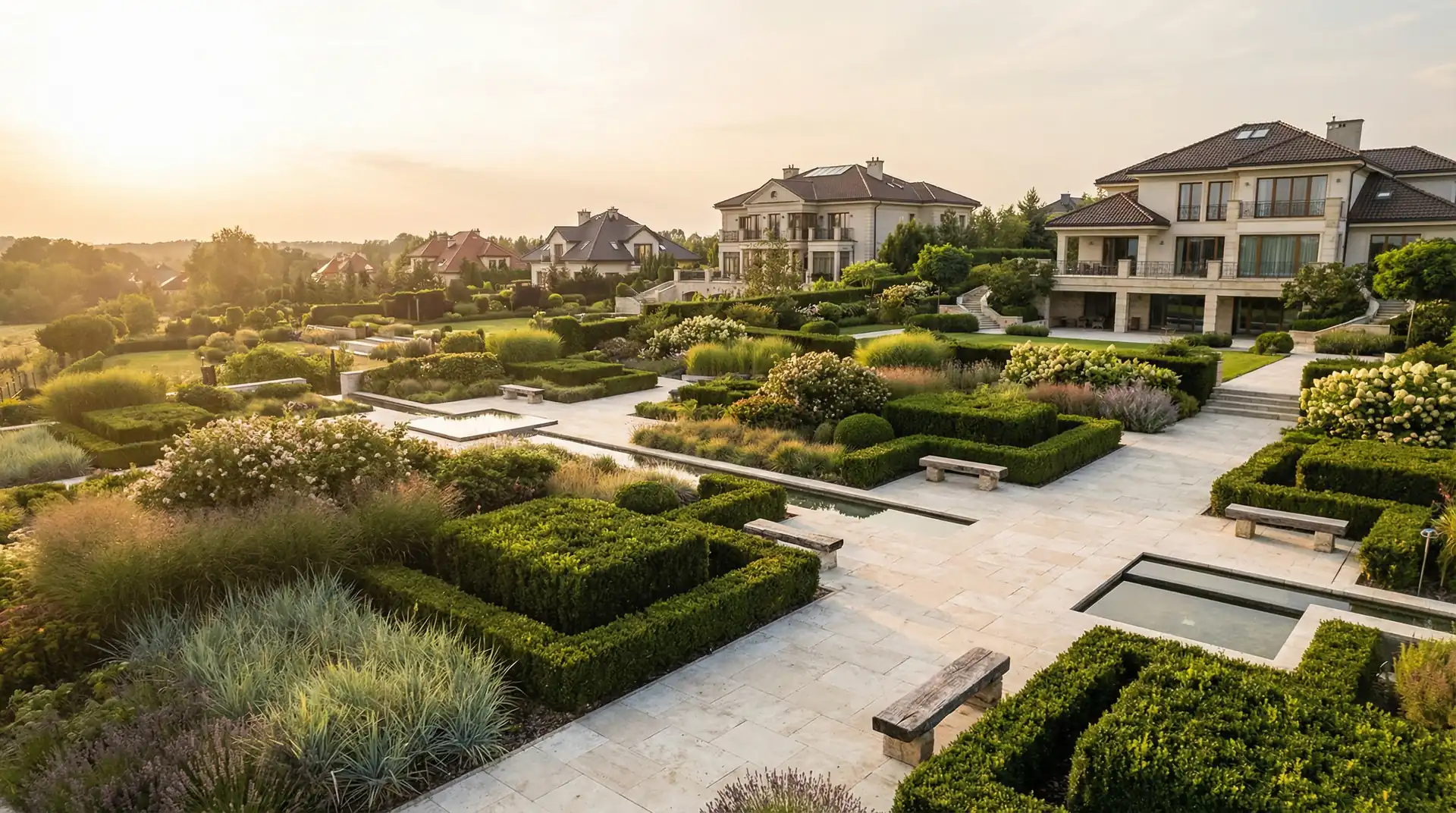 Usługi ogrodnicze w Poznaniu — tło sekcji hero