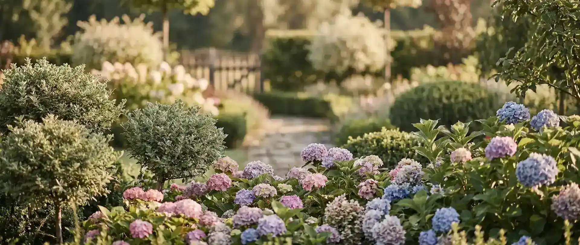 życia krzewów ozdobnych (20-30 lat) — tło sekcji statystyki