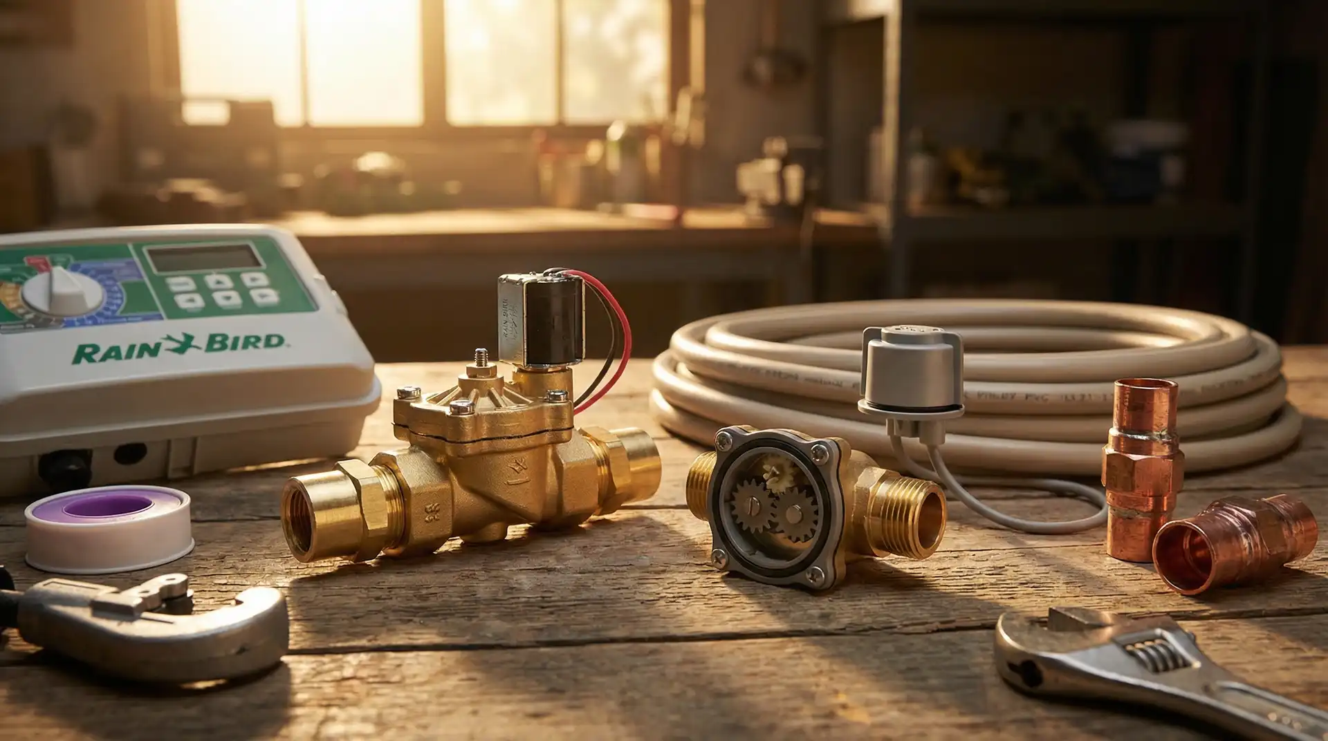 oszczędności wody (20-40%) — tło sekcji statystyki