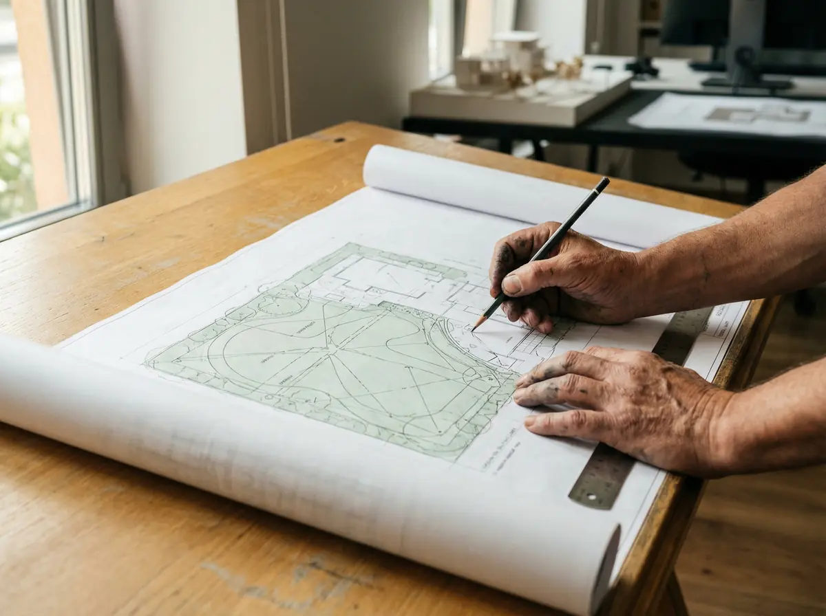 Projektowanie systemu nawadniania na planie ogrodu