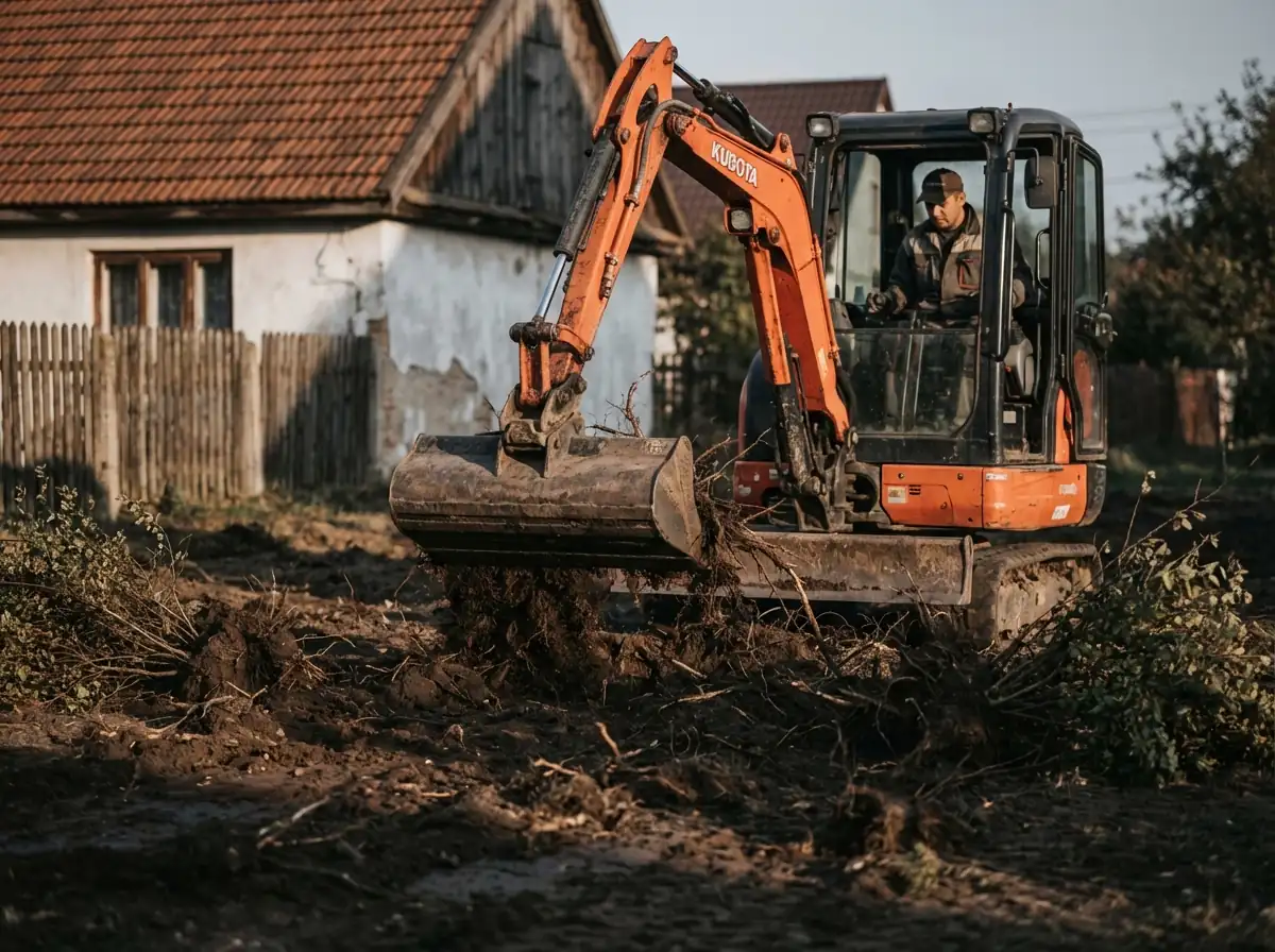Usuwanie przeszkód z terenu