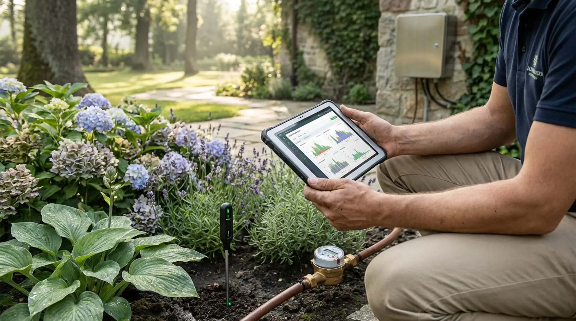 Profesjonalny audyt systemu nawadniania w poznańskim ogrodzie